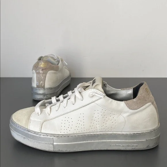 P448 Women's Thea Lace-Up Low-Top Platform Sneakers Sz 41 (10-10.5) Street Chic - Picture 5 of 16